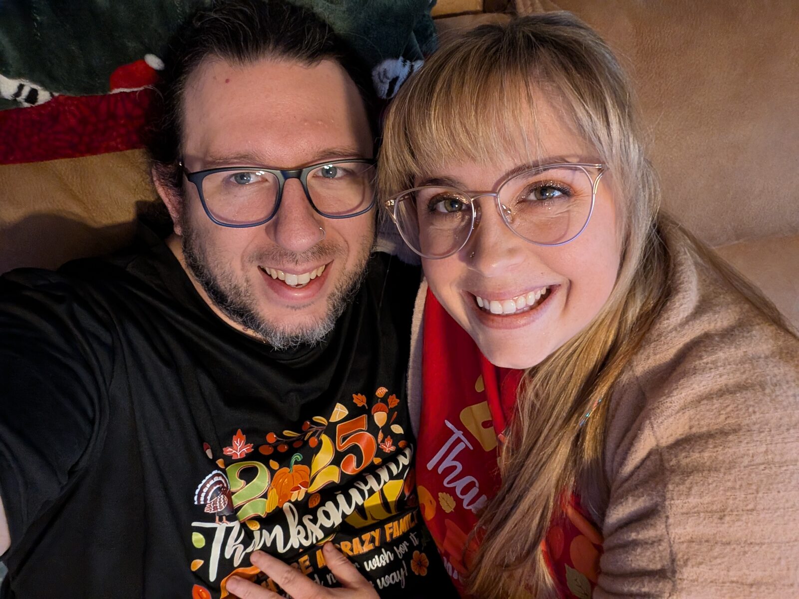 Couple selfie